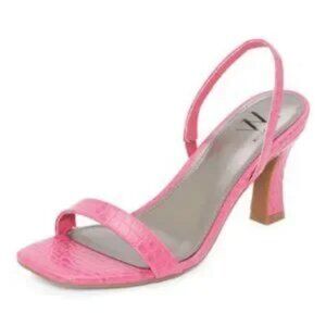 Women's Worthington Pence Slingback Heeled Sandals - Hot Pink - 9 - NIB